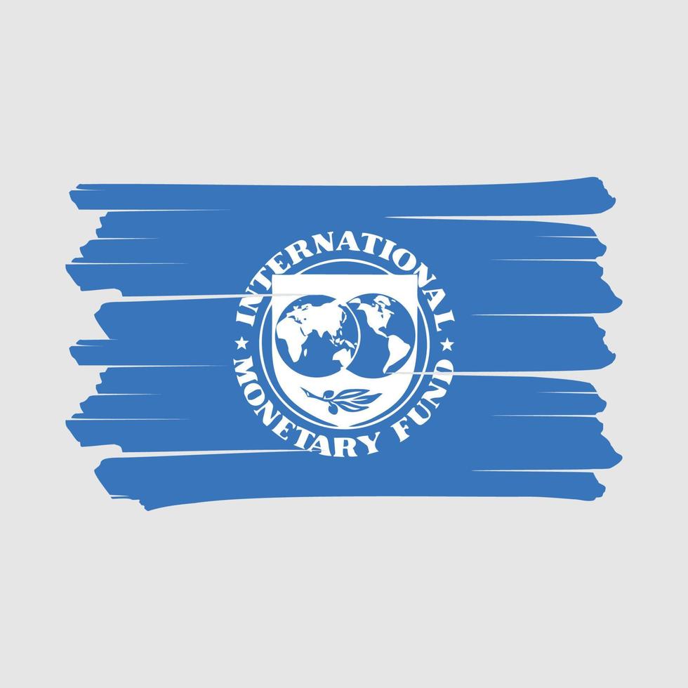 IMF Flag Brush vector