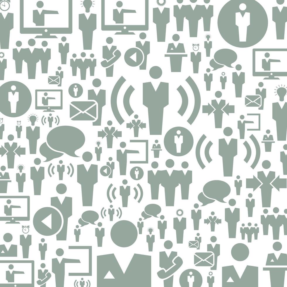Background on user. Vector illustration
