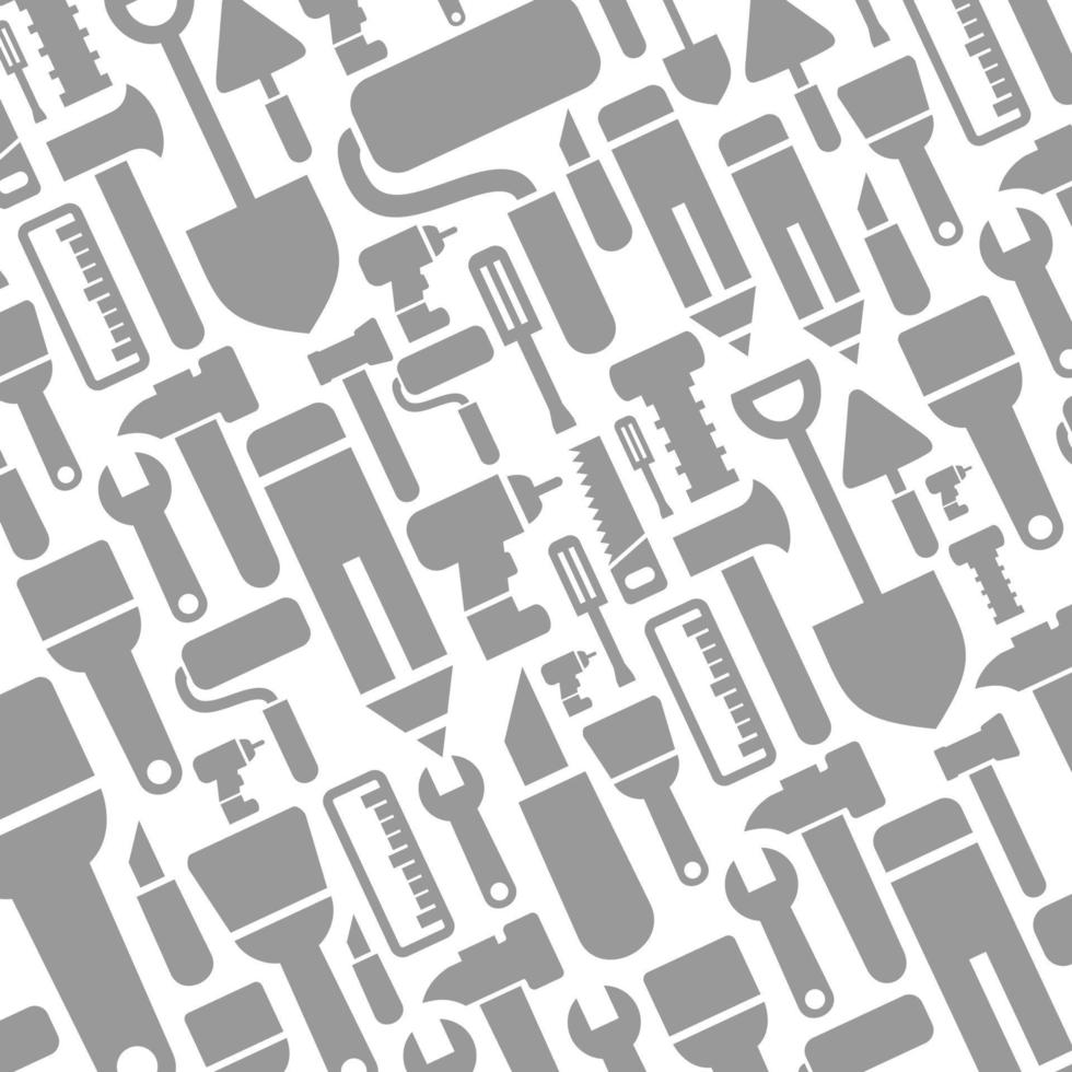 Grey background from tools. A vector illustration