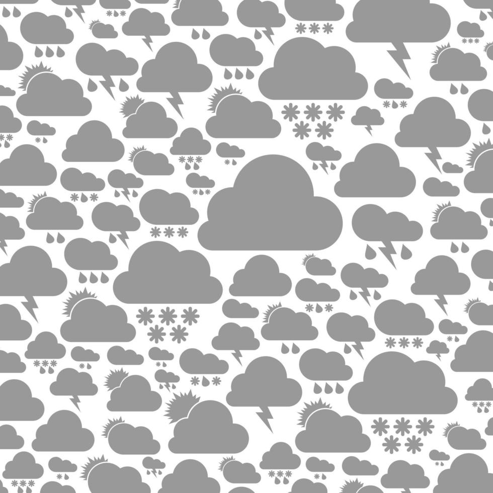 Background made of weather. A vector illustration