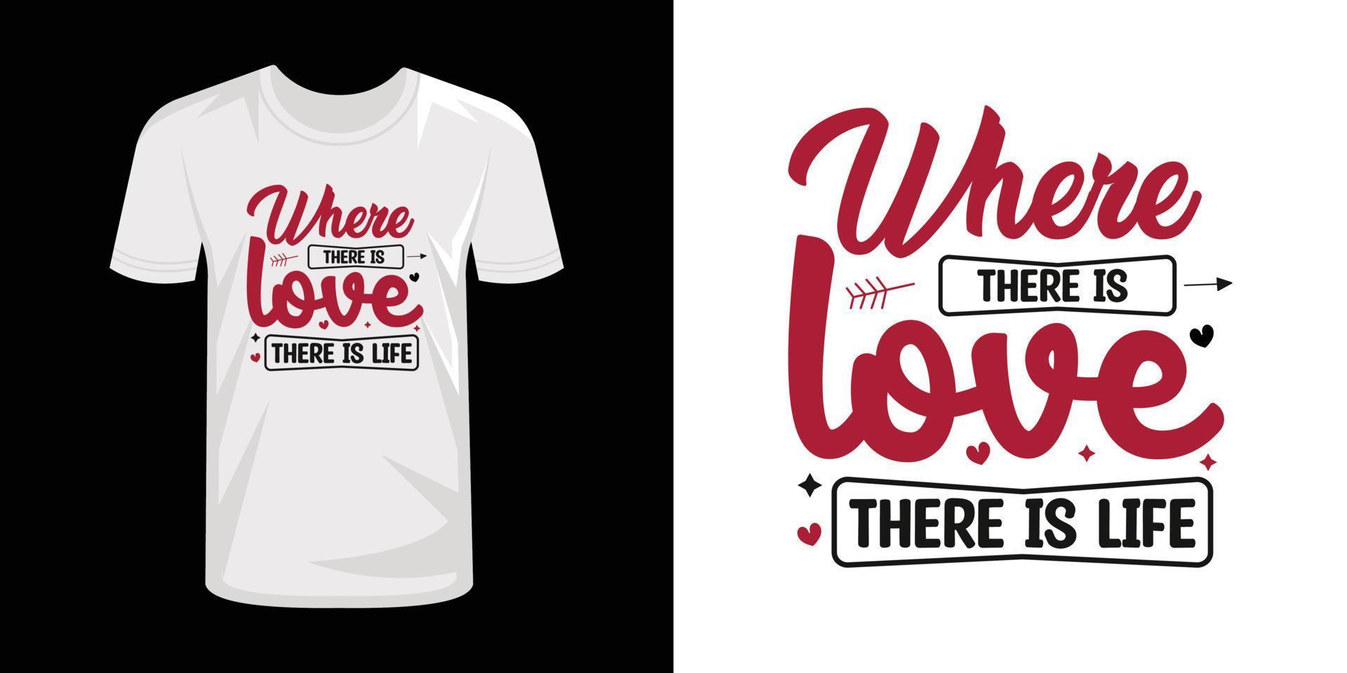 Valentine Day typography t shirt design vector