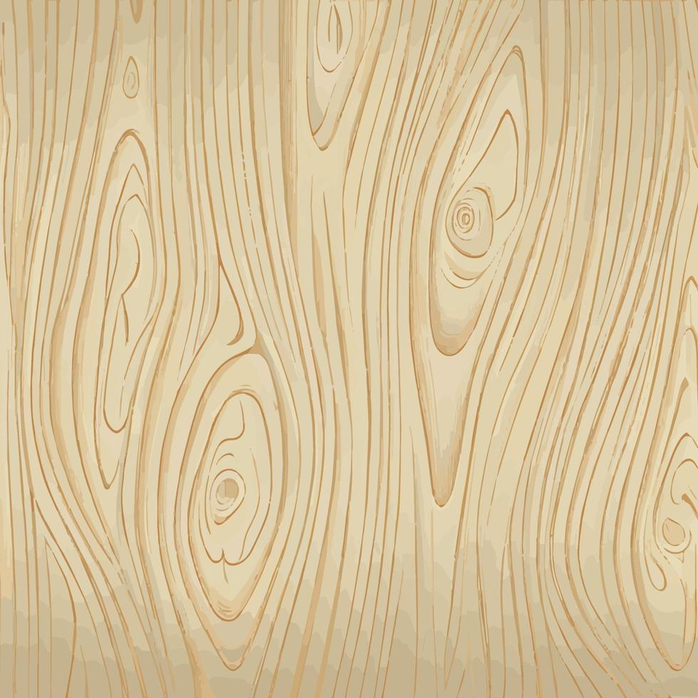 fondo de textura de madera clara con nudos - vector