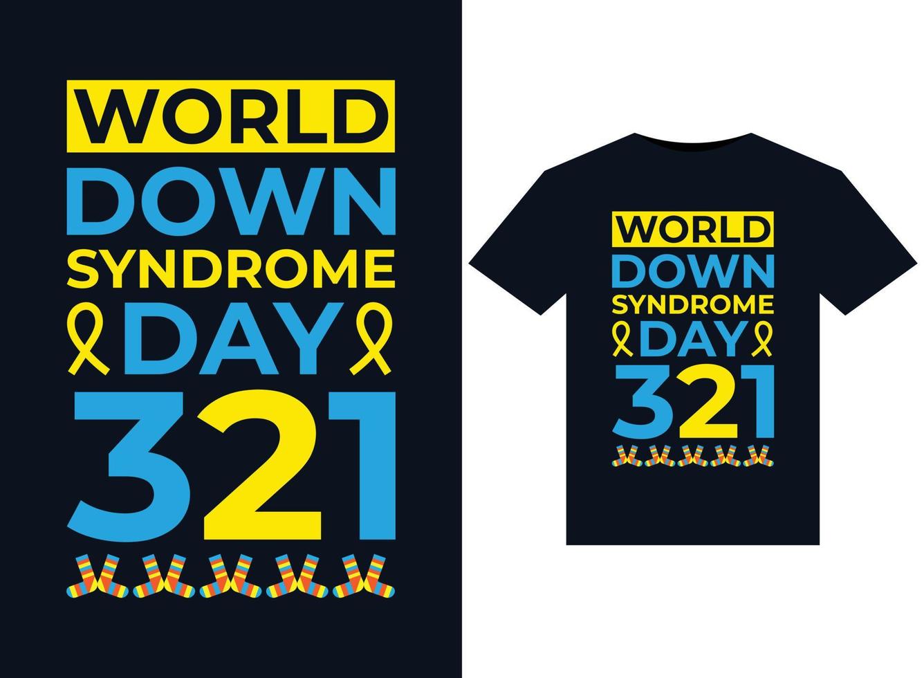 World Down Syndrome Day 321 illustrations for print-ready T-Shirts