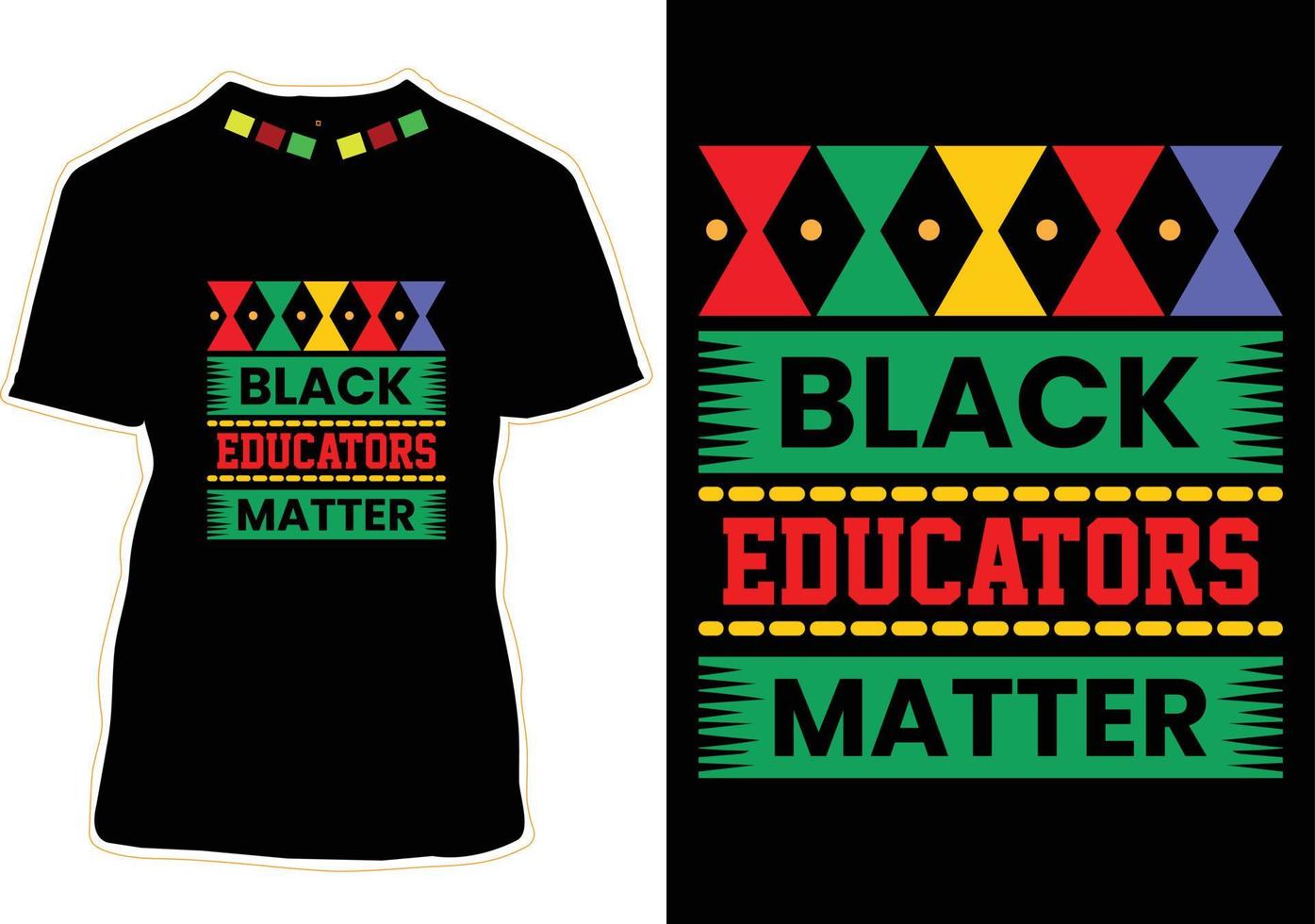 Black History Month T-shirt Design vector