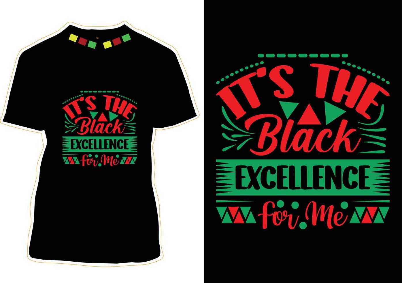 Black History Month T-shirt Design vector