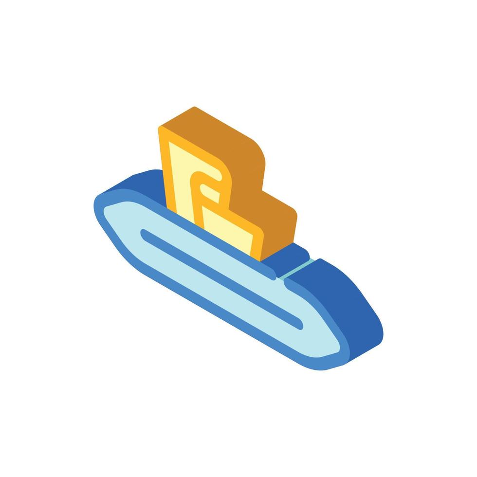 disposable wipes isometric icon vector illustration isolated