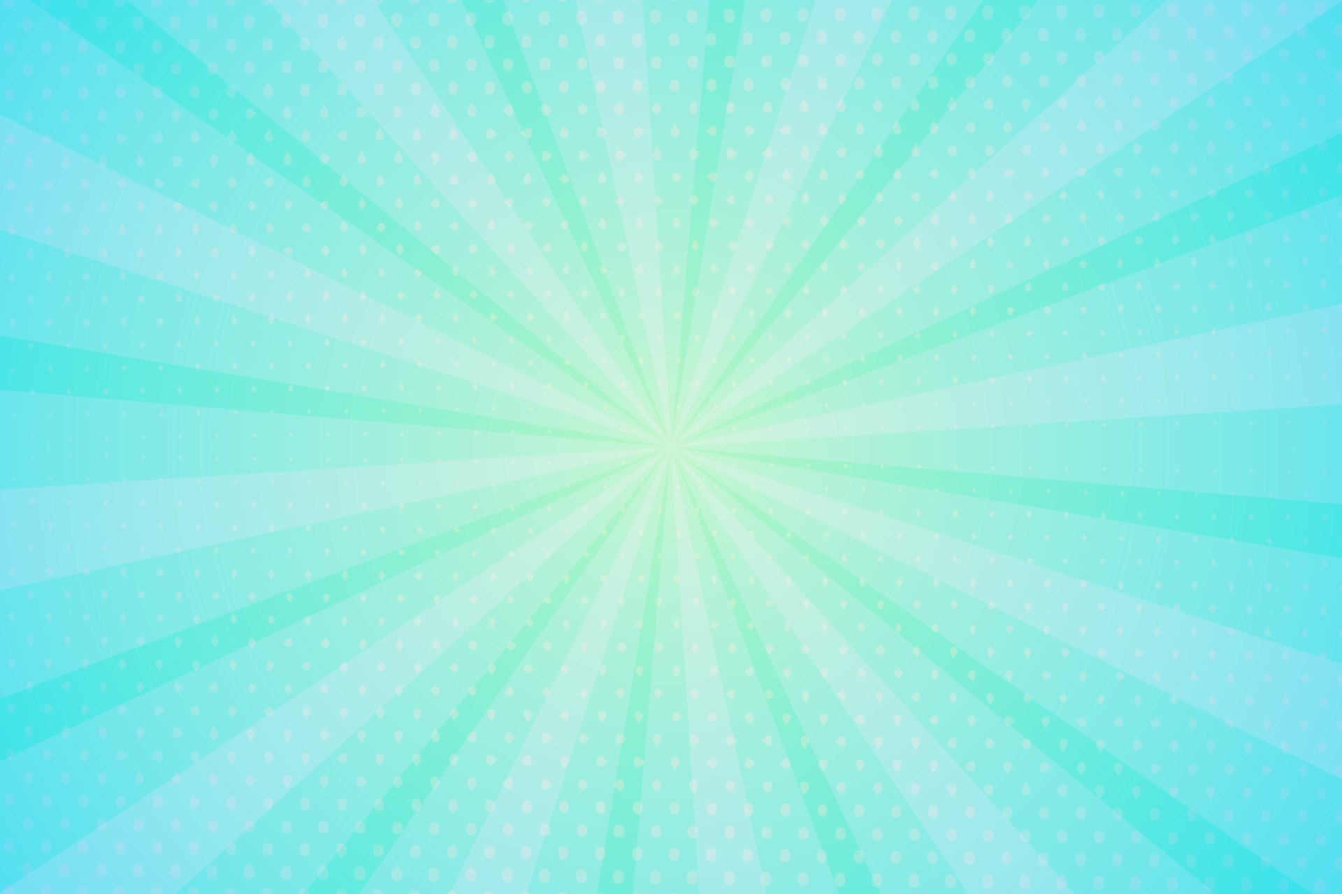 Green light burst abstract background design with dotted, vector