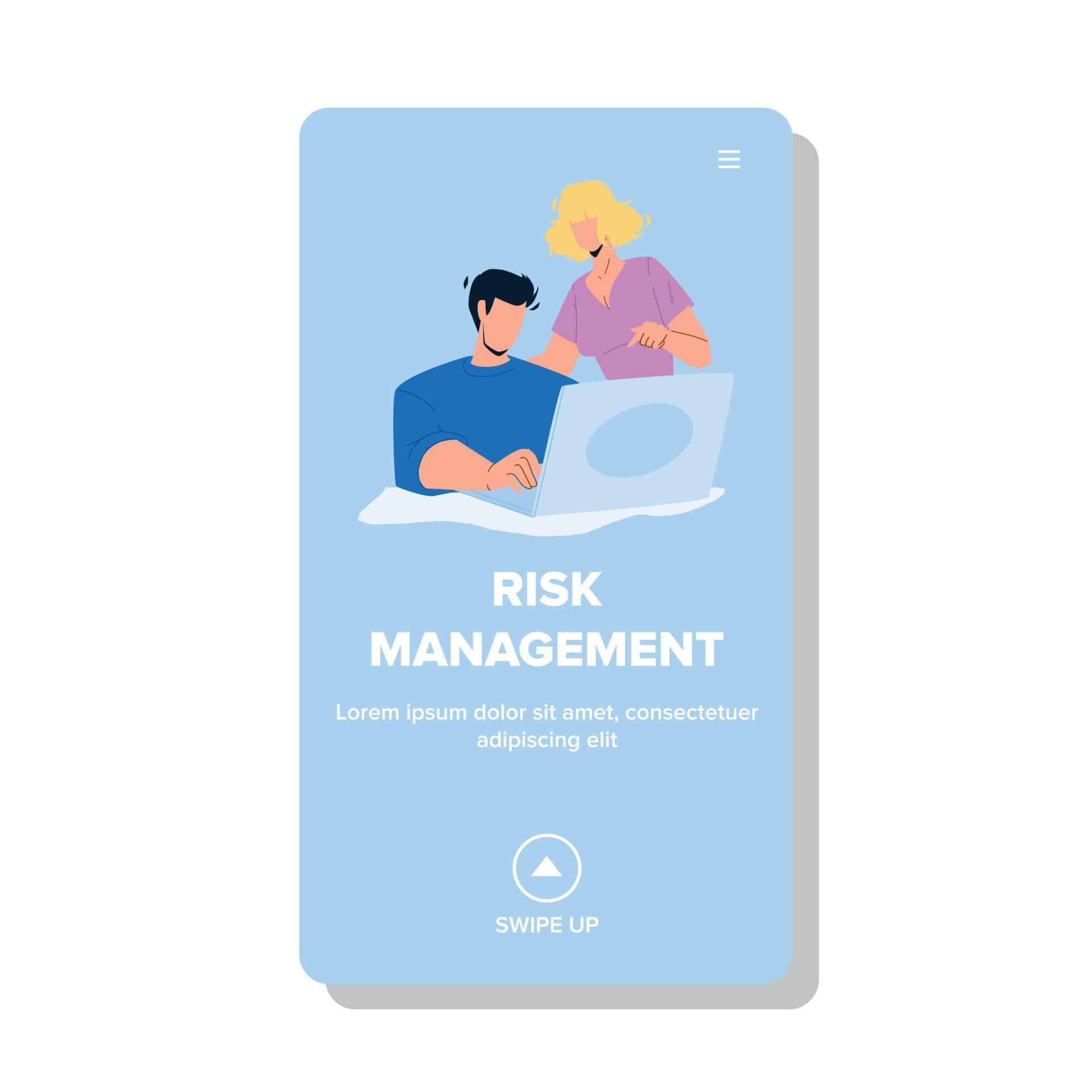 Risk Management Business Occupation Team Vector 17584337 Vector Art at