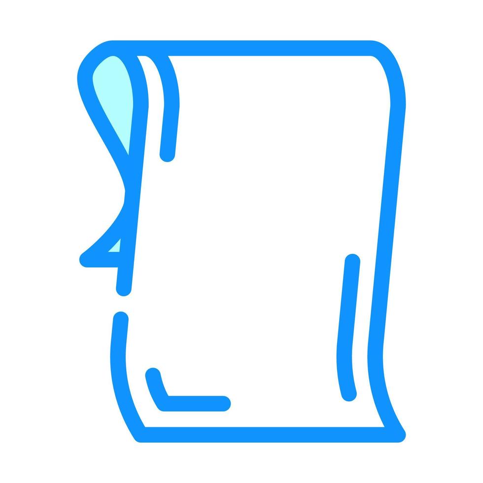 napkin for dancer color icon vector illustration