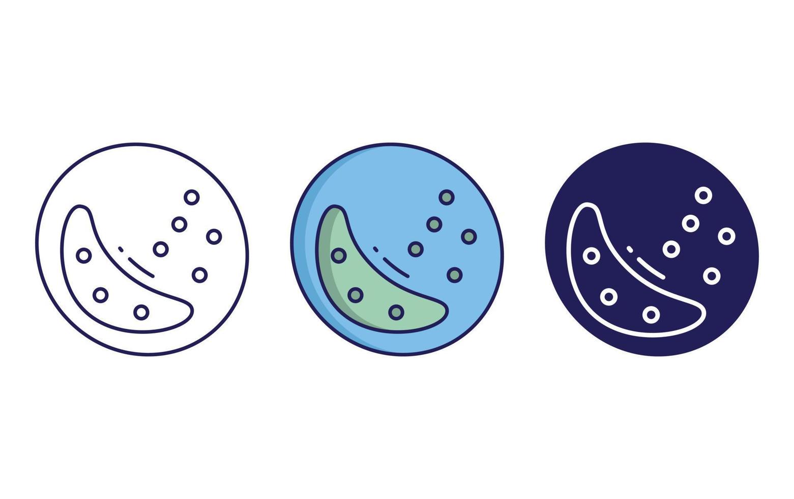 Monocyte vector icon