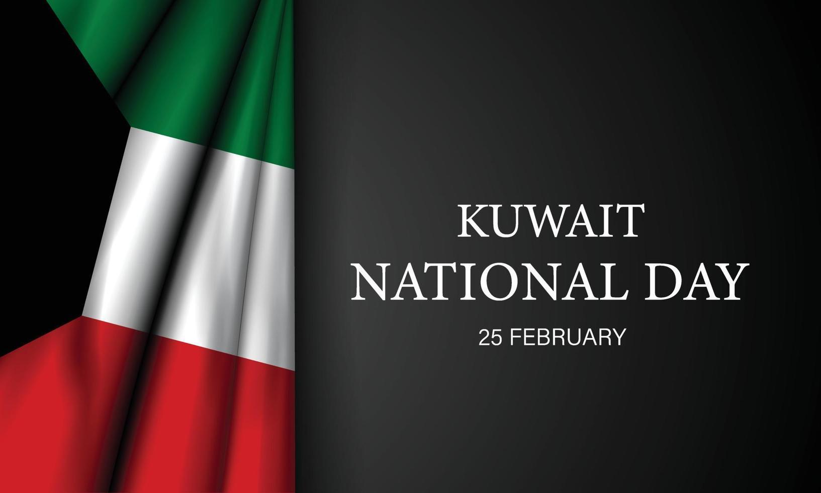 día nacional de kuwait 3 vector