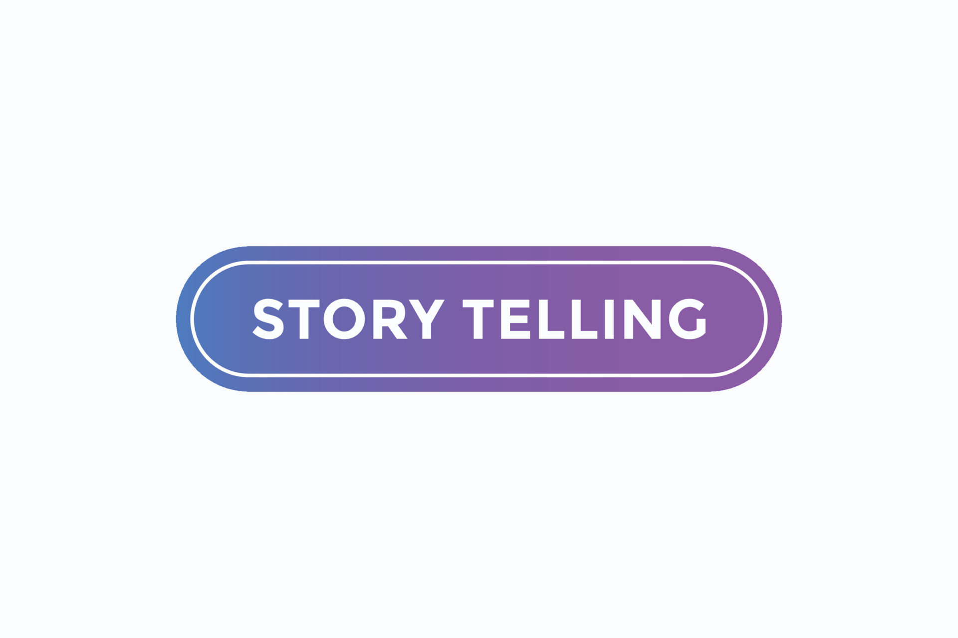 story telling button vectors.sign label speech bubble story telling
