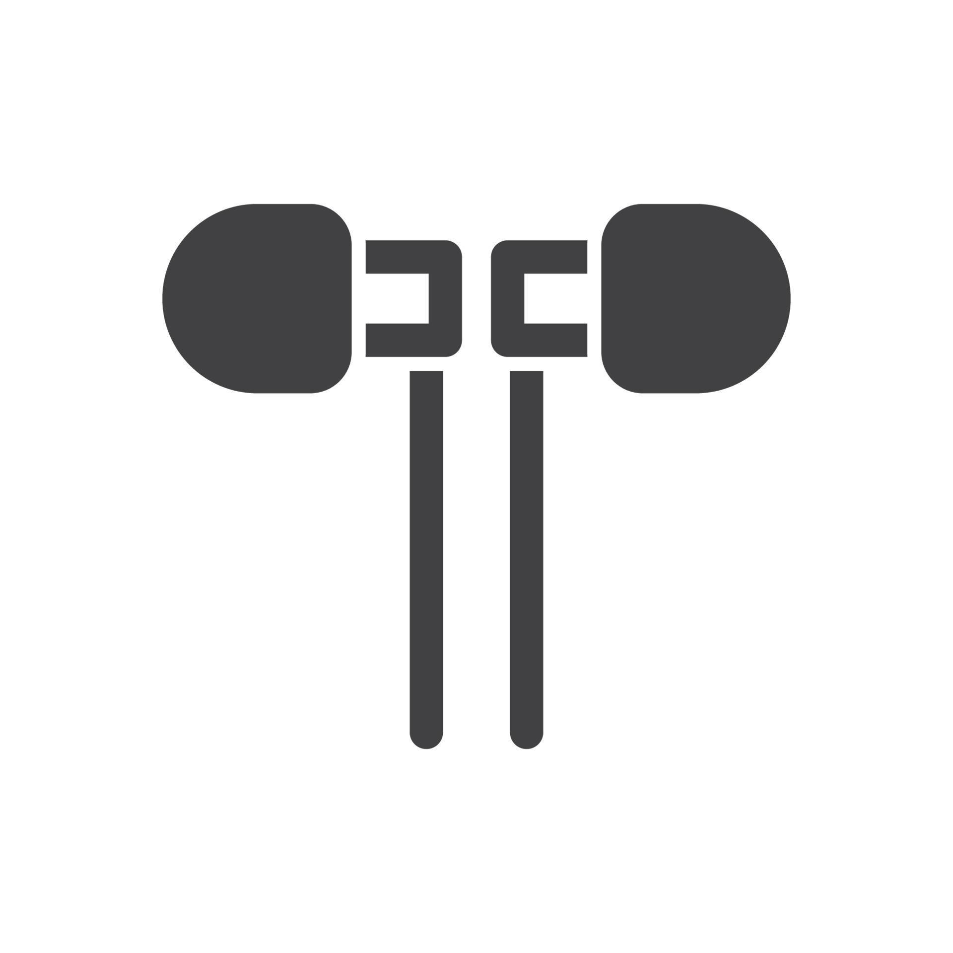 headphone earphone icon 17586495 Vector Art at Vecteezy