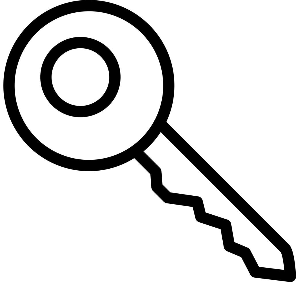 Key Icon Design vector