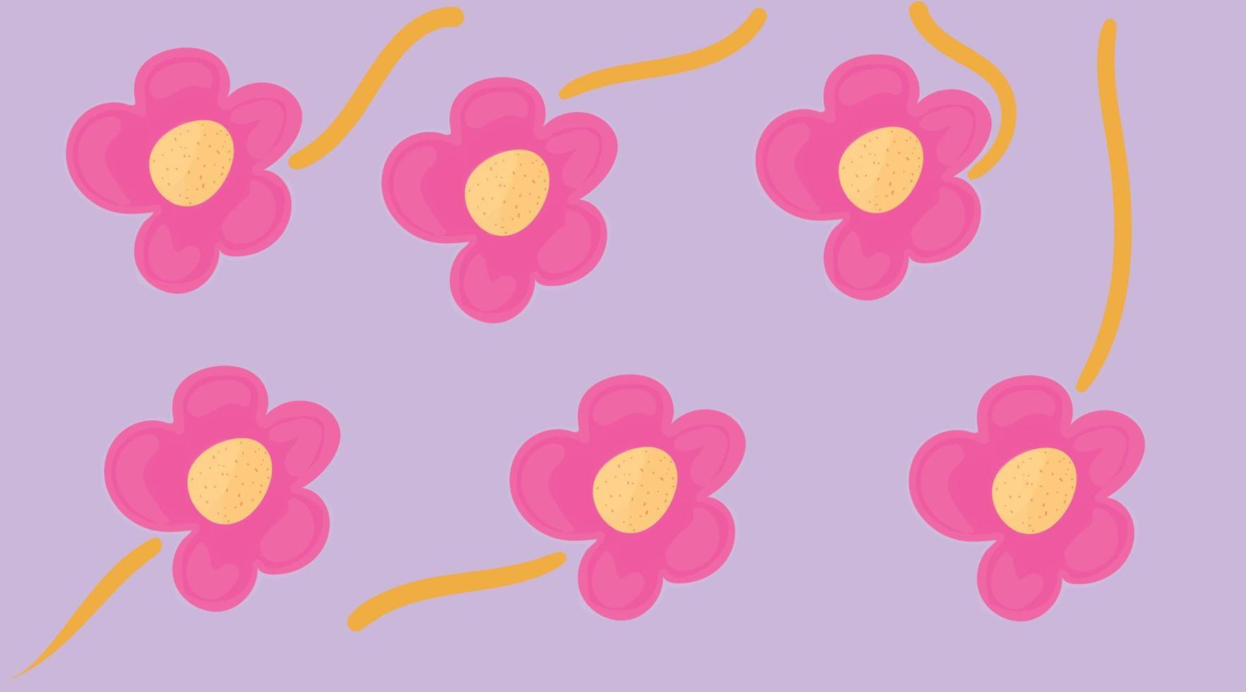 Floral Background Free Vector