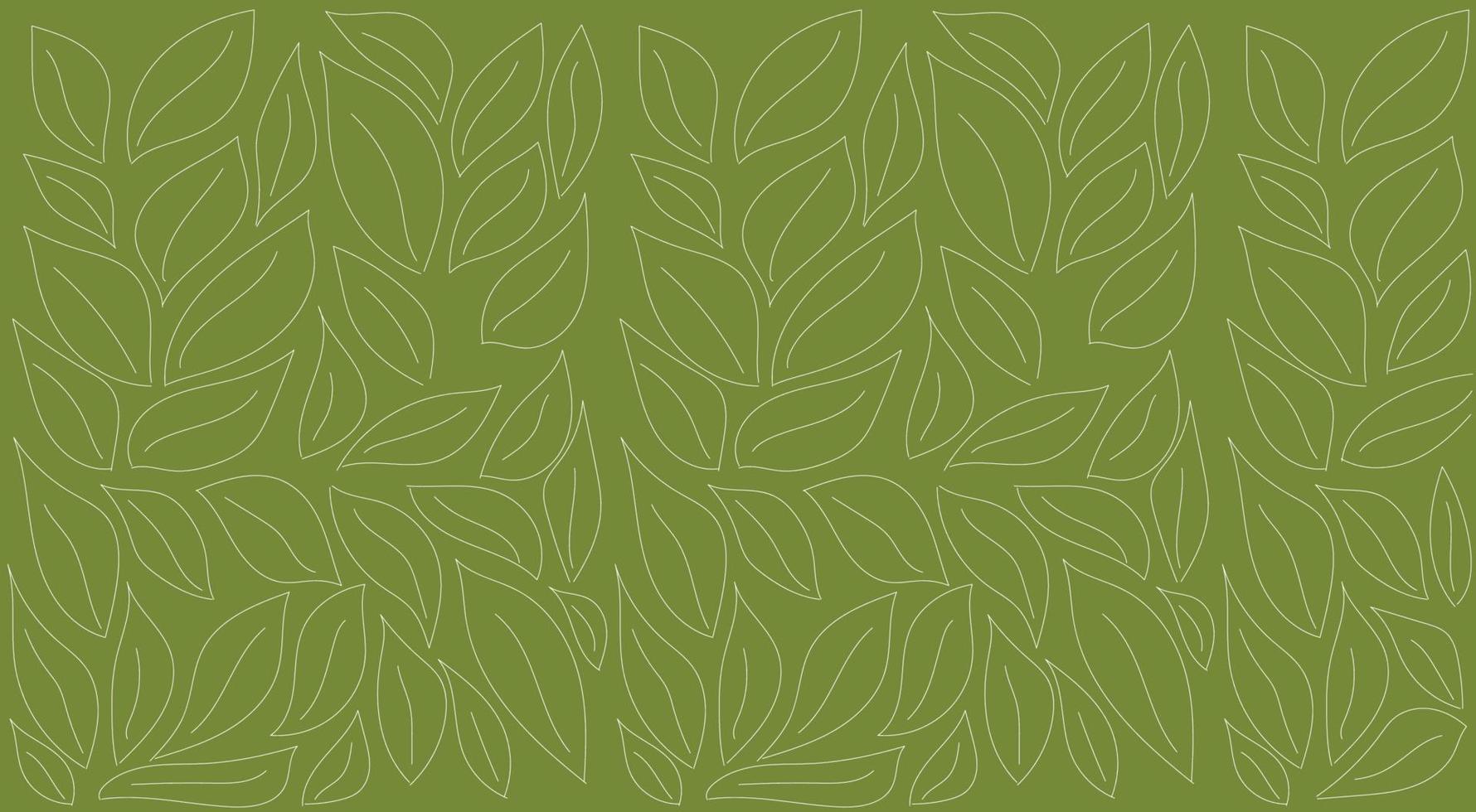 fondo con hojas vector libre