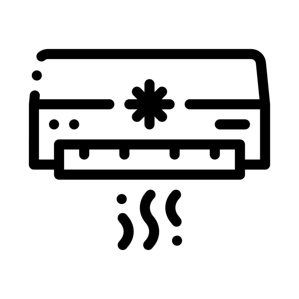 vector de tecnología de energía de refrigeración de aire acondicionado