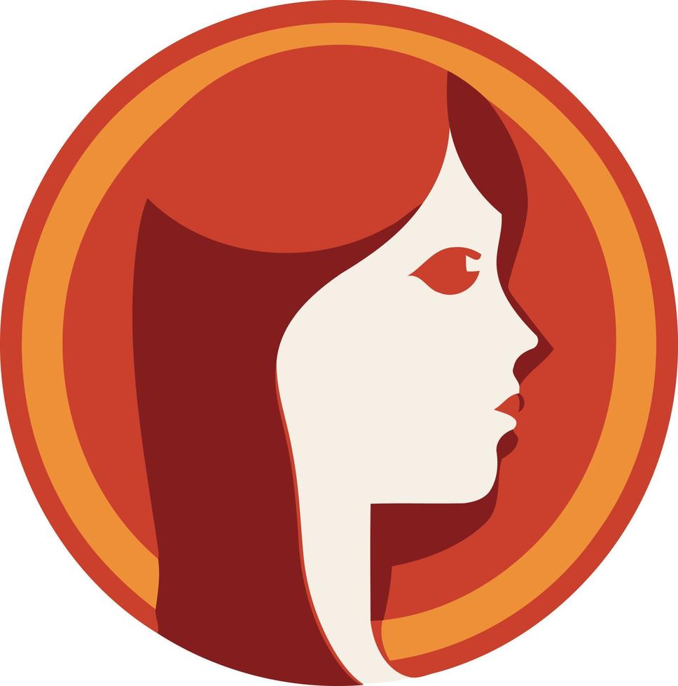 adult woman illustrating international women's day with fictional character vector