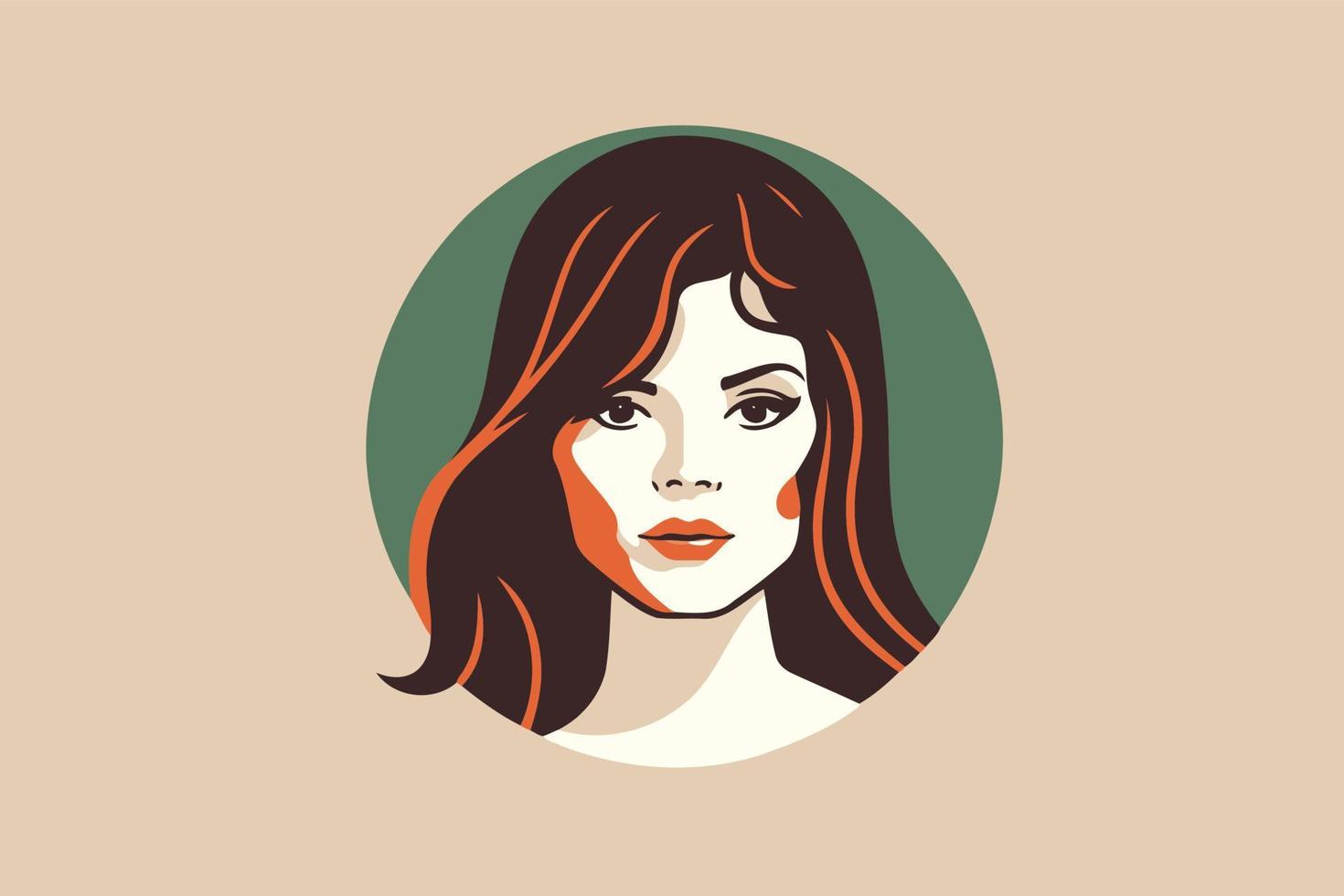 adult woman illustrating international women's day with fictional character vector