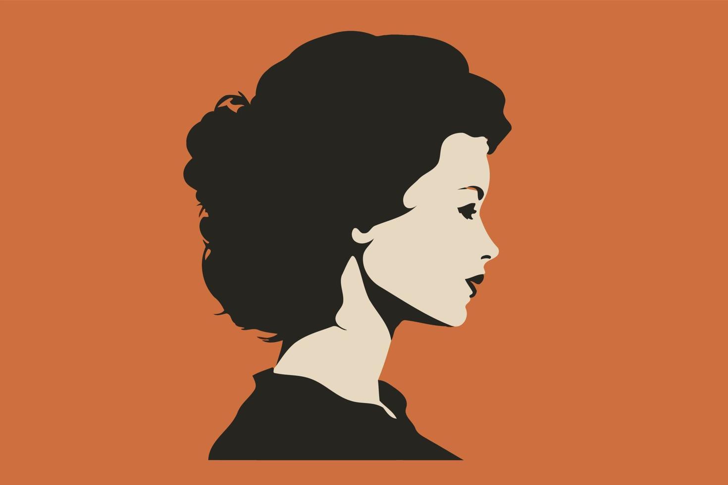 adult woman illustrating international women's day with fictional character vector