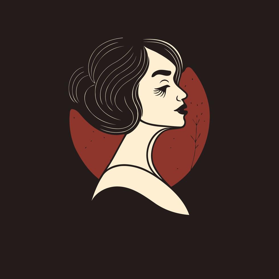 adult woman illustrating international women's day with fictional character vector