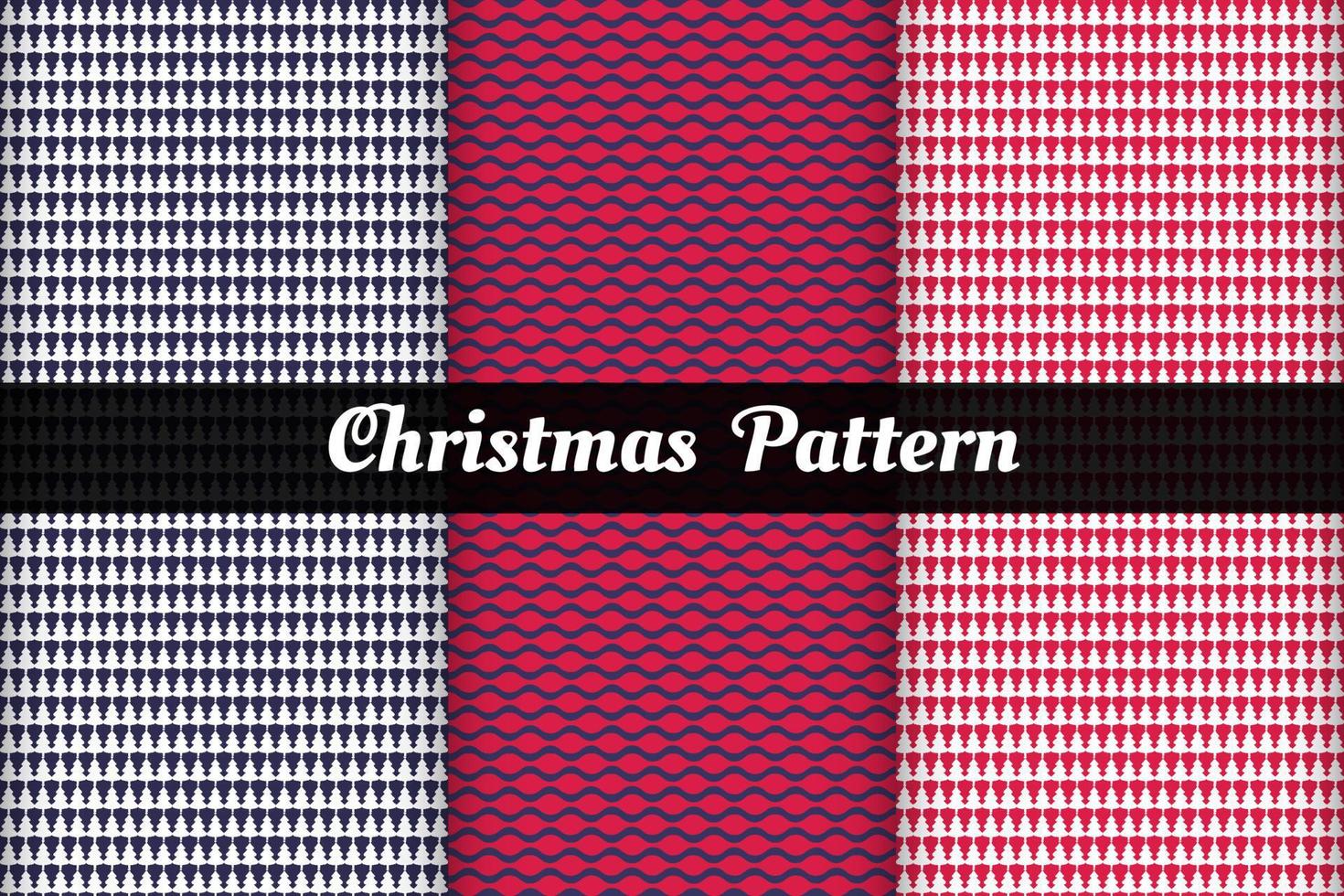 Christmas patterns seamless backgrounds collection vector