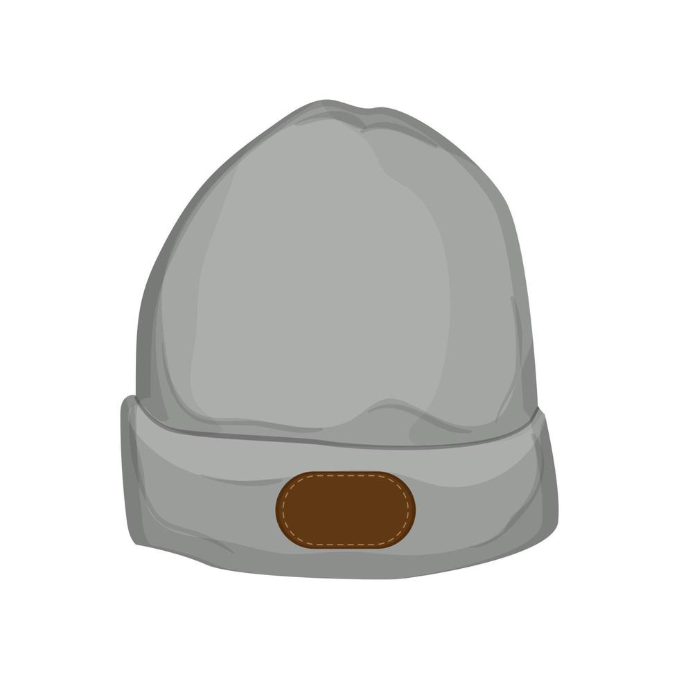 clothes beanie color icon vector illustration