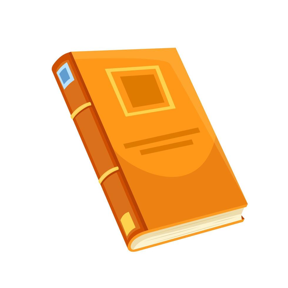 book cartoon vector illustration