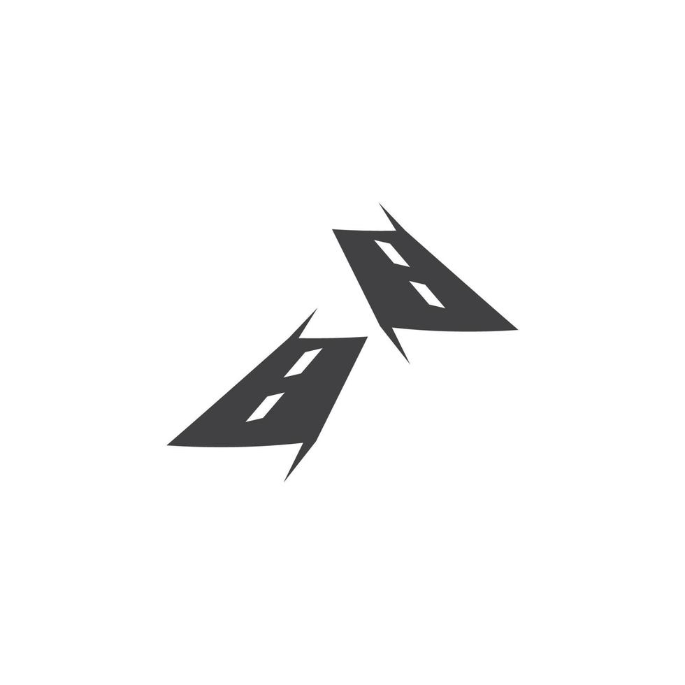 Black Road Way Logo Vector Template