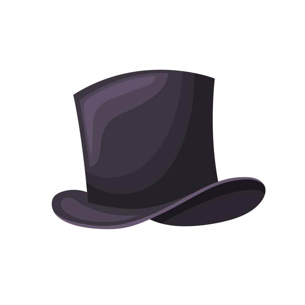 gentleman hat cartoon vector illustration 17589575 Vector Art at Vecteezy