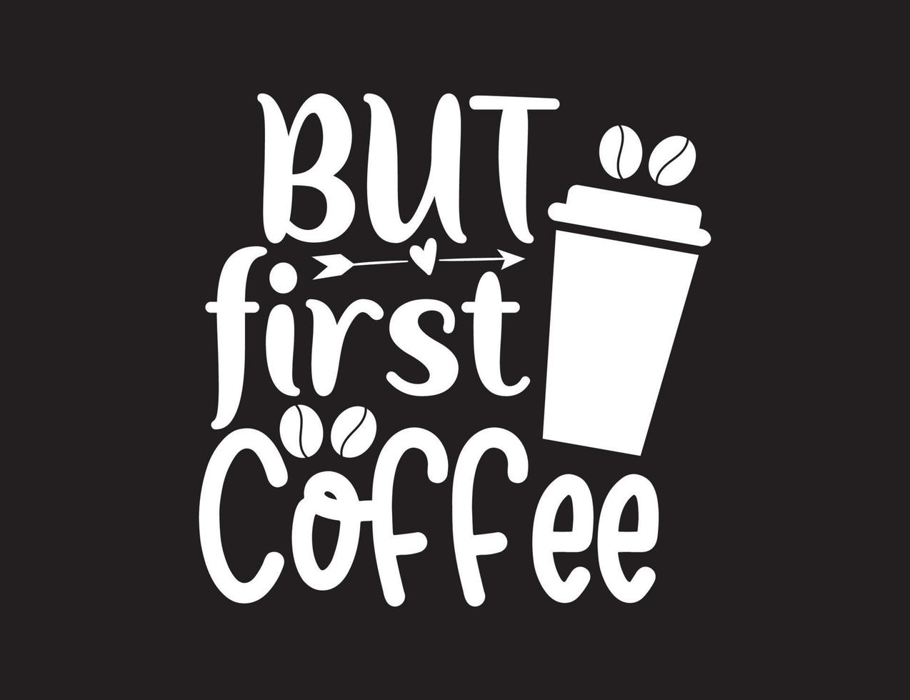 diseño de camiseta de amante del café, diseño de tipografía de café, diseño de camiseta de café vector