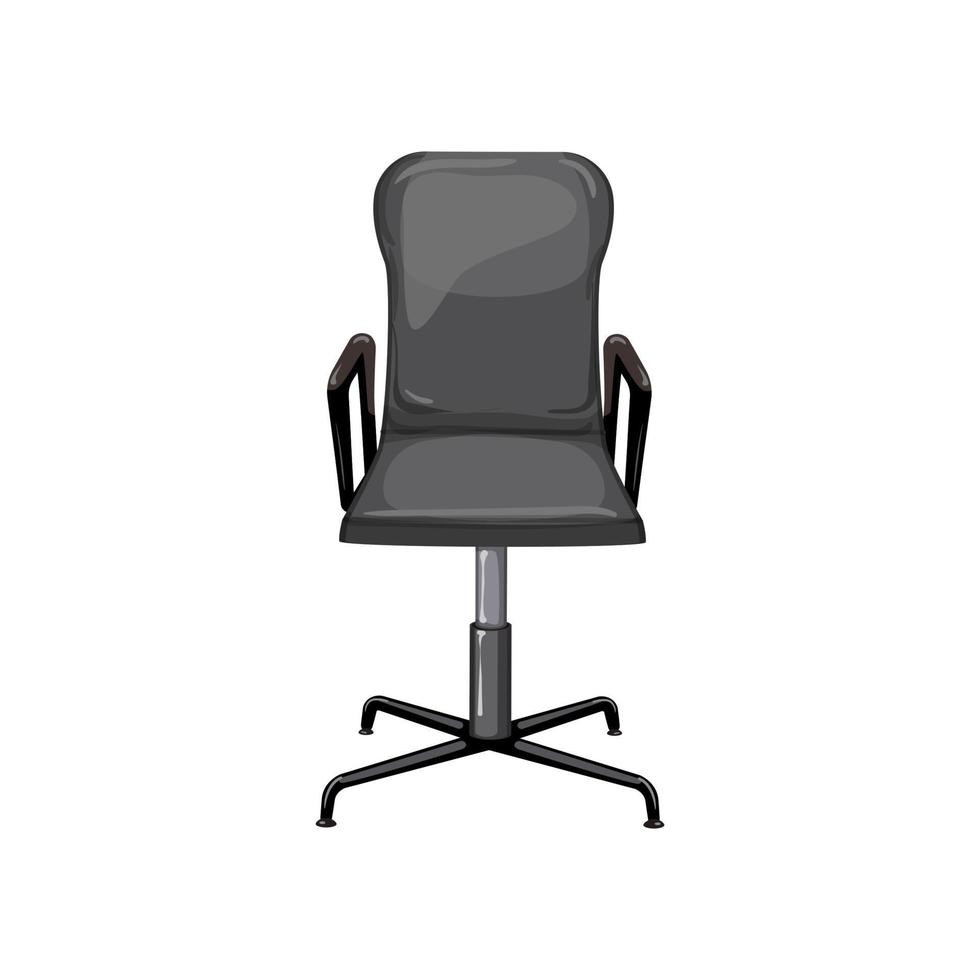 seat office chair cartoon vector illustration