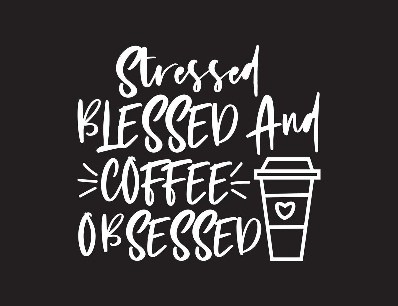 diseño de camiseta de amante del café, diseño de tipografía de café, diseño de camiseta de café vector
