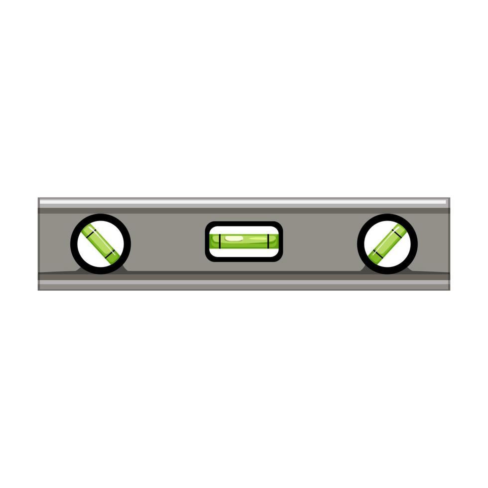 balance level tool cartoon vector illustration