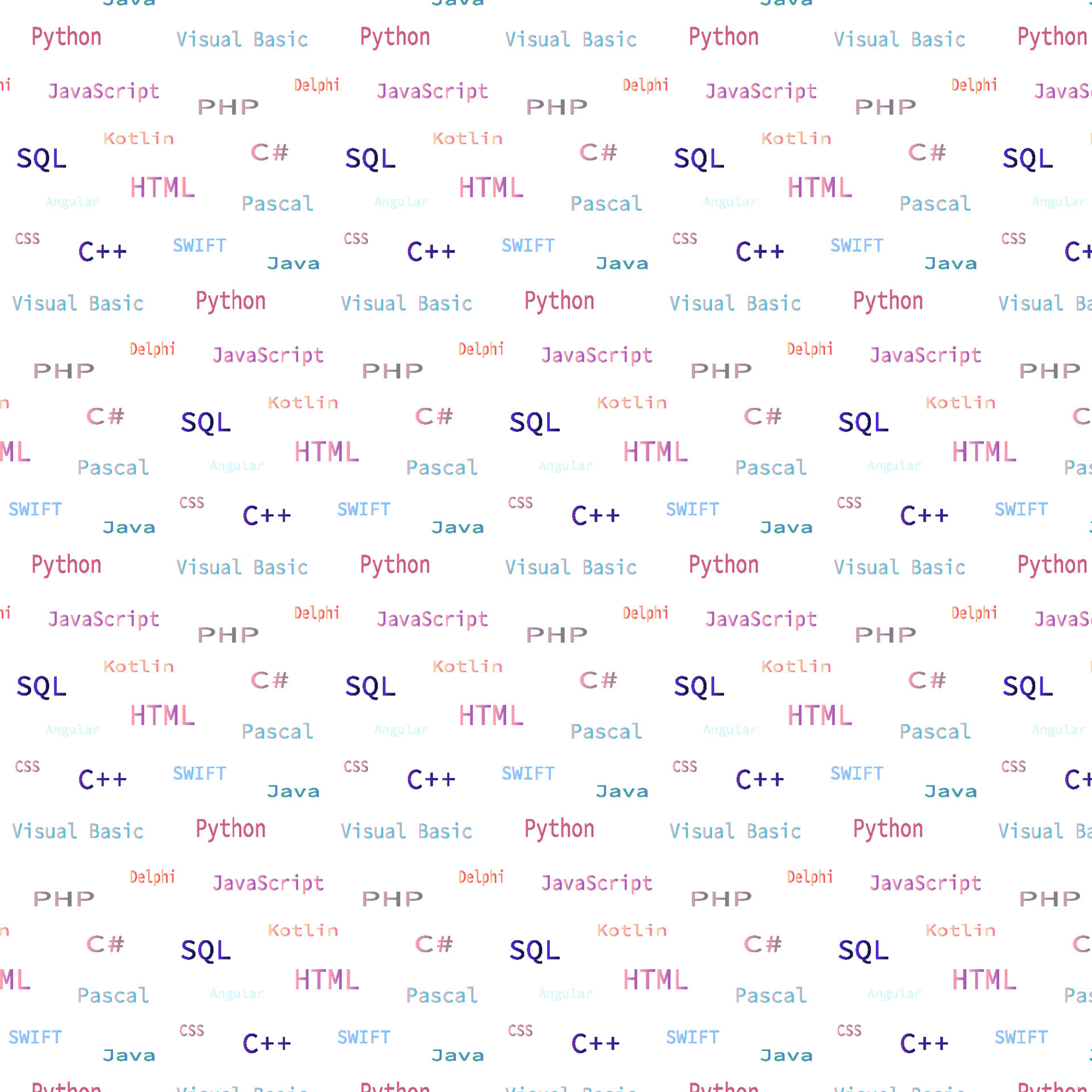 programming world pattern 17590063 Vector Art at Vecteezy