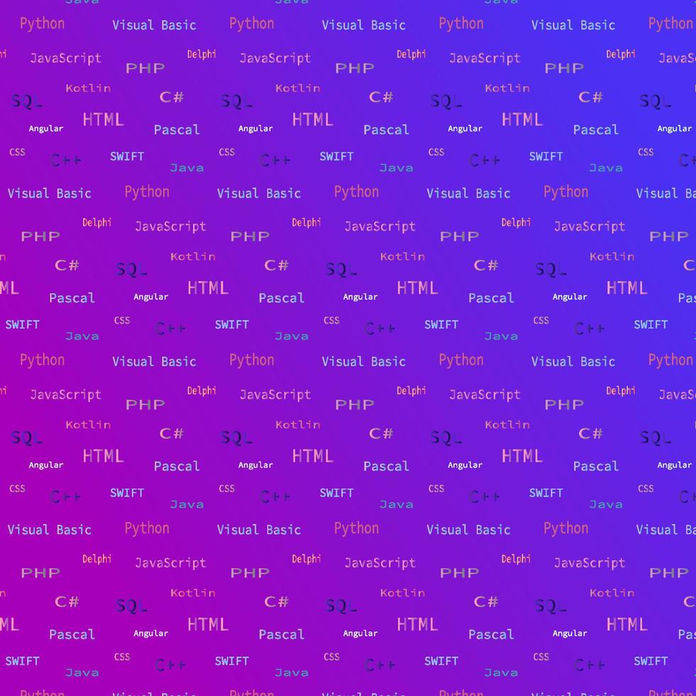 programming world pattern vector