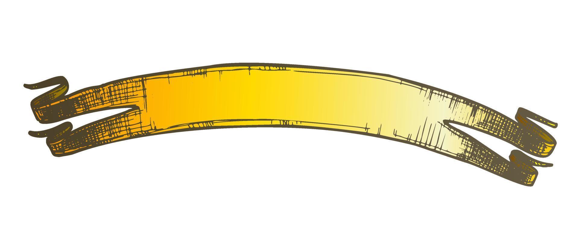 Color Promotional Website Element Ribbon Doodle Vector 17590115 Vector