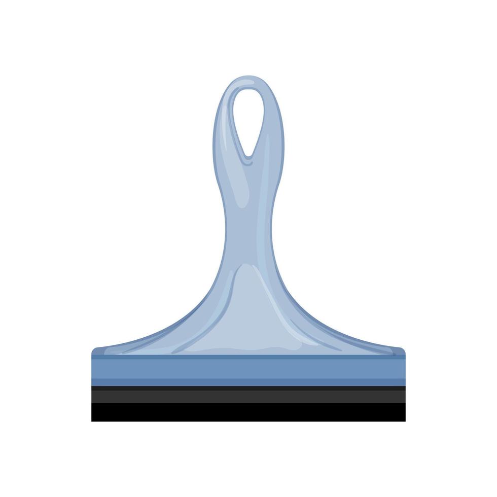 ilustración de vector de icono de color de vidrio de escobilla de goma limpia