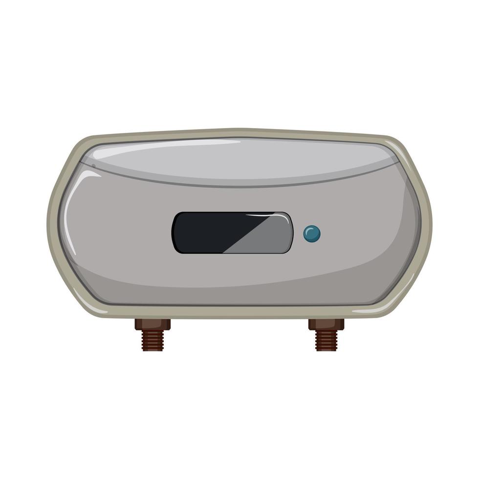 electric water boiler cartoon vector illustration