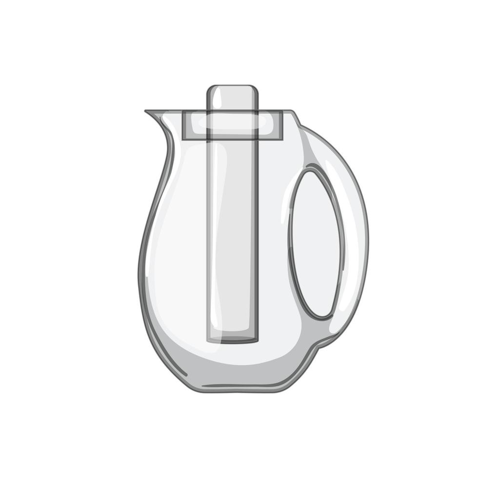beverage water pitcher cartoon vector illustration