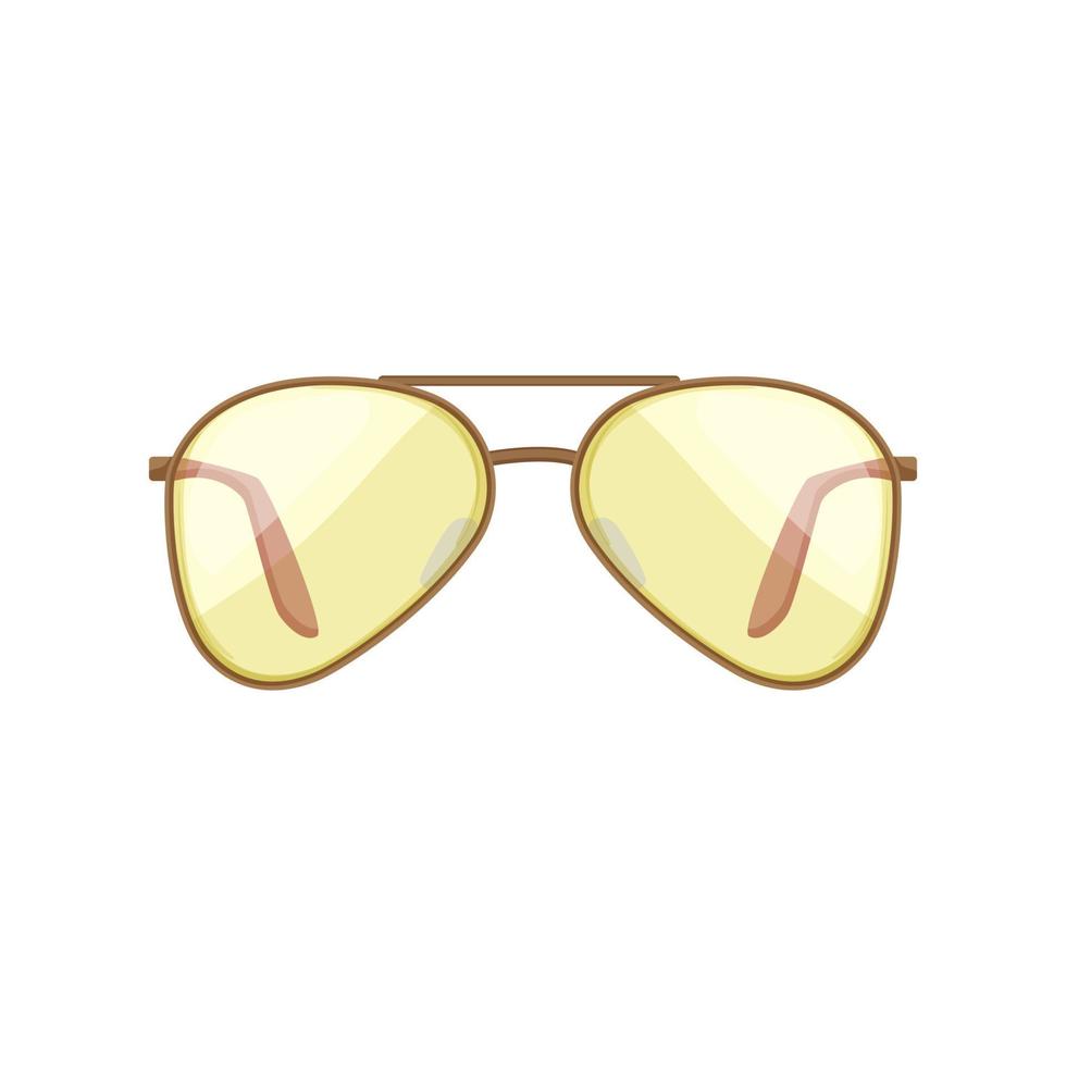 modern computer glasses cartoon vector illustration