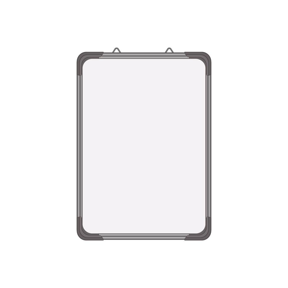 class whiteboard school cartoon vector illustration