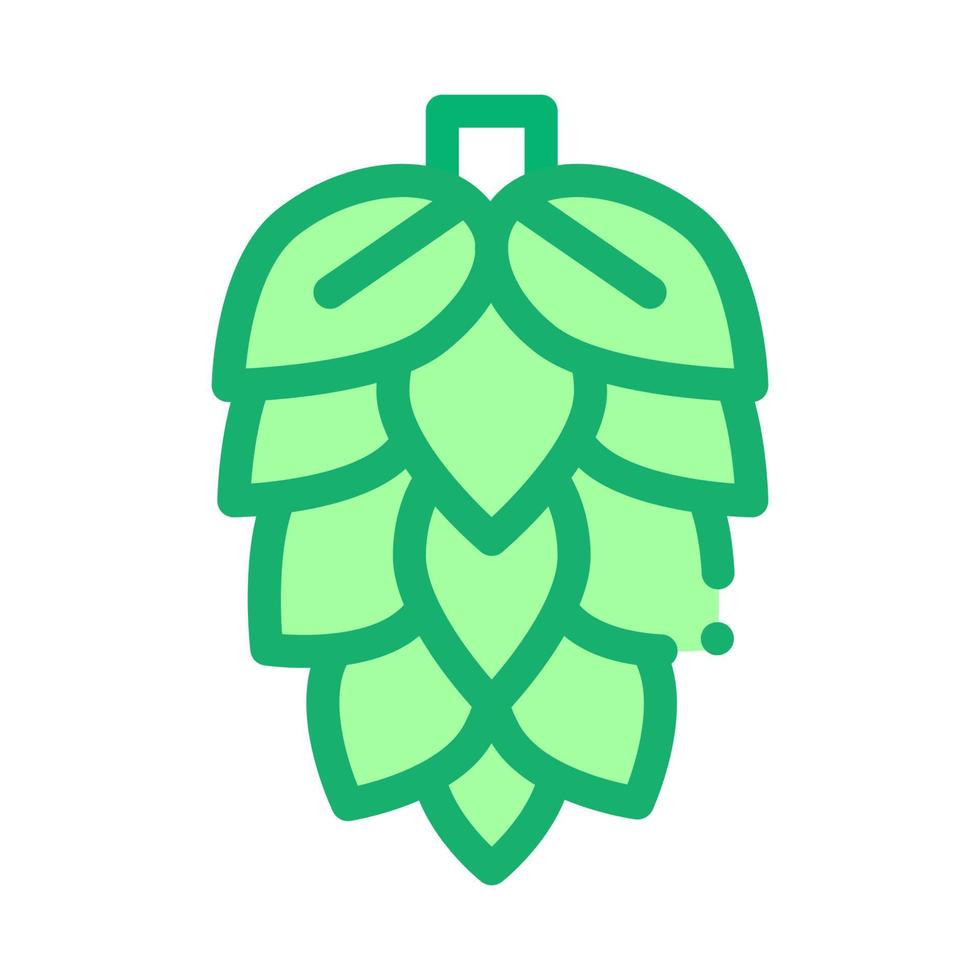 Hops Nature Plant Icon Vector Outline Illustration