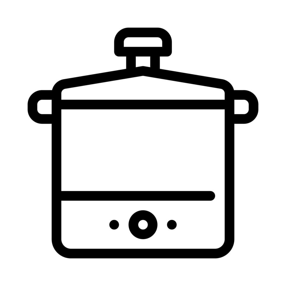 Tool Sterilizer Icon Vector Outline Illustration