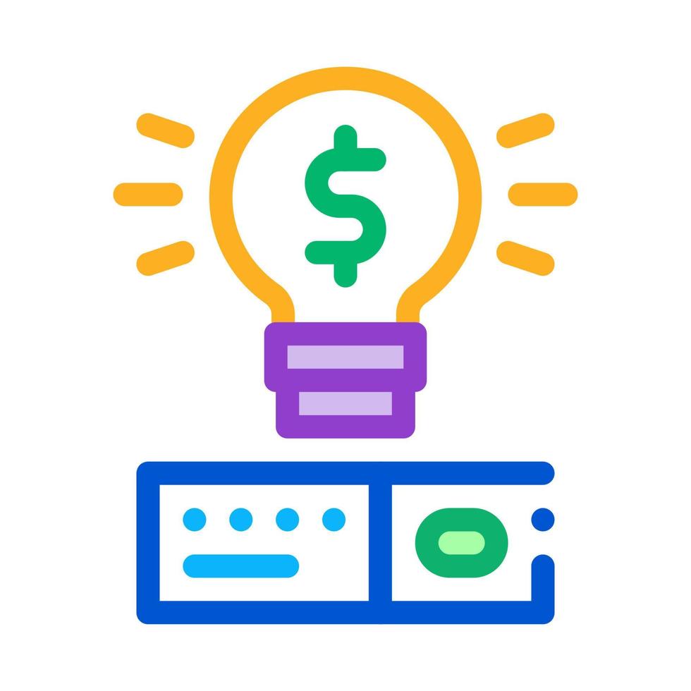 savvy data storage solution icon vector outline illustration