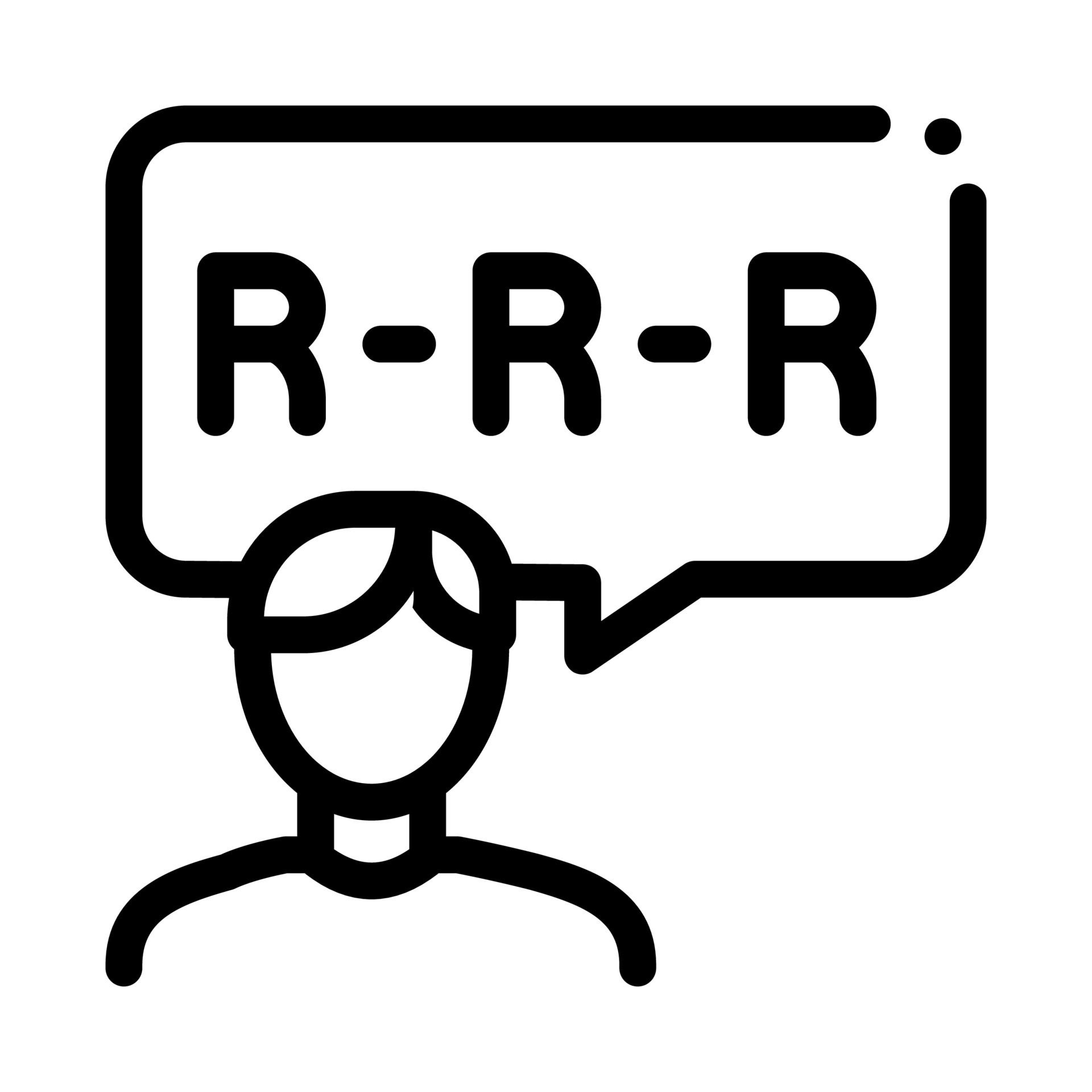 Pronunciation Icon Vector Outline Illustration 17592021 Vector Art at Vecteezy