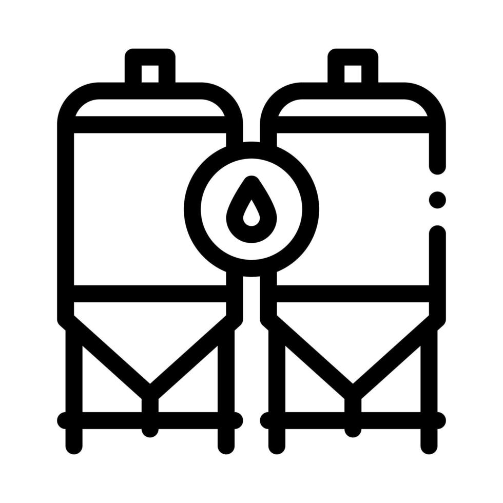 water machines icon vector outline illustration