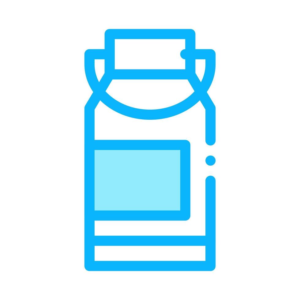 milk can icon vector outline illustration