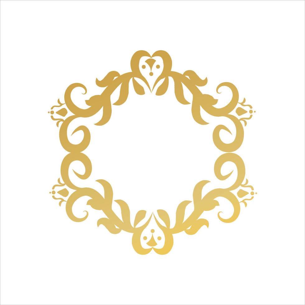 luxury frame design. vector