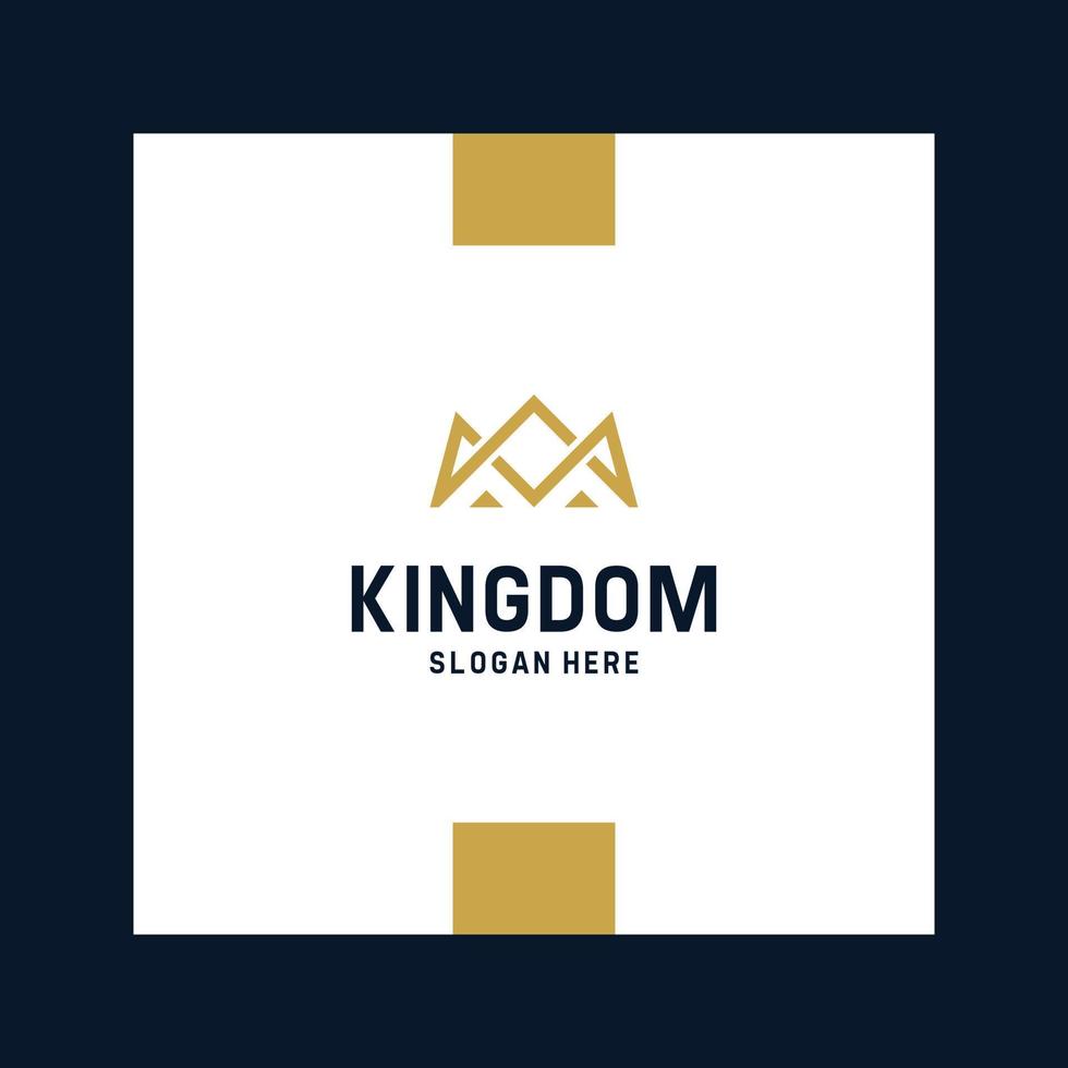 logo design royal and crown vector
